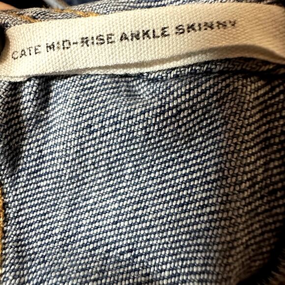 Rag & Bone Cate Skinny Jeans Mid Rise Ankle Medium Wash Slim Fit Indigo 29x27 - Picture 4 of 6